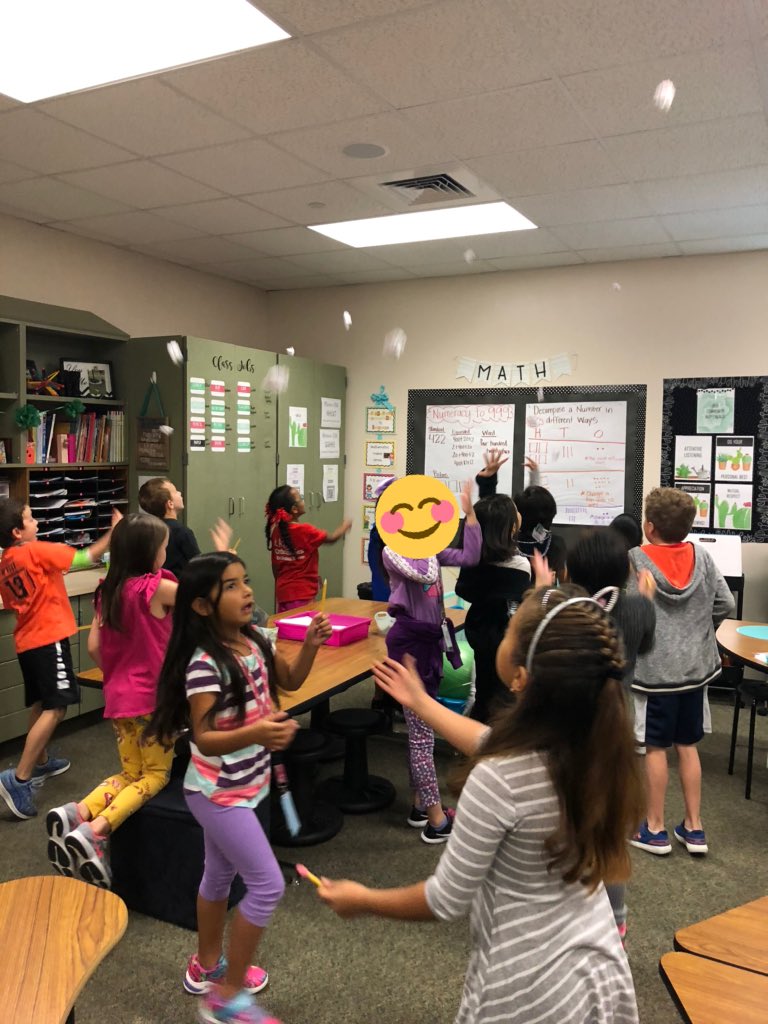 munoz_christam's tweet photo. Today we used the strategy Think and Throw to compare numbers! @lead4ward #jrebingo #jrerocks https://t.co/HJ53SFdBfg