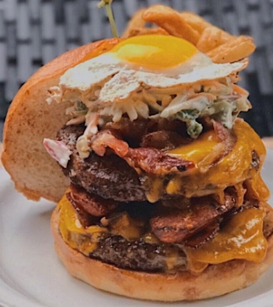SB Value (@wegrowvalue) on Twitter photo What are the elements of a perfect burger 🍔? Swing by <a href="/317mainstreet/">317 Main Street</a> and try <a href="/chefericl/">Chef Eric B LeVine</a> 's Monster burger. It is assembled to perfection with two patties, slaw, bacon and an egg 🍳 - guaranteed to leave you MORE than satisfied! What are the elements of a perfect burger 🍔? Swing by <a href="/317mainstreet/">317 Main Street</a> and try <a href="/chefericl/">Chef Eric B LeVine</a> 's Monster burger. It is assembled to perfection with two patties, slaw, bacon and an egg 🍳 - guaranteed to leave you MORE than satisfied!