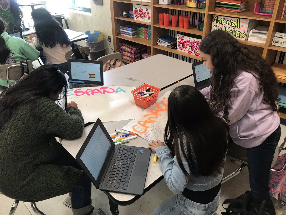 Sixth Graders and the countries that contributed to the Early History of North America  #LearnSpanish  <a href="/Selma_Middle/">Selma Middle School</a>