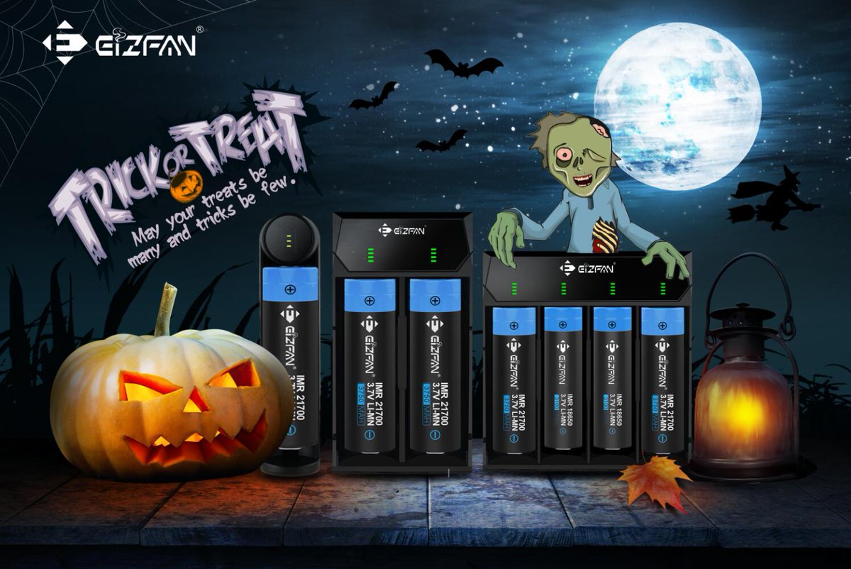 efan_sarah's tweet photo. 🎃🎃🎃HALLOWEEN🎃🎃🎃

May your treats be many and tricks be few

🥳🥳🥳🥳🥳🥳🥳🥳🥳🥳🥳
#halloween #eizfan #eizfancharger #efanbattery #efantreats #halloweensales #21700battery https://t.co/scQ5mMD9VO