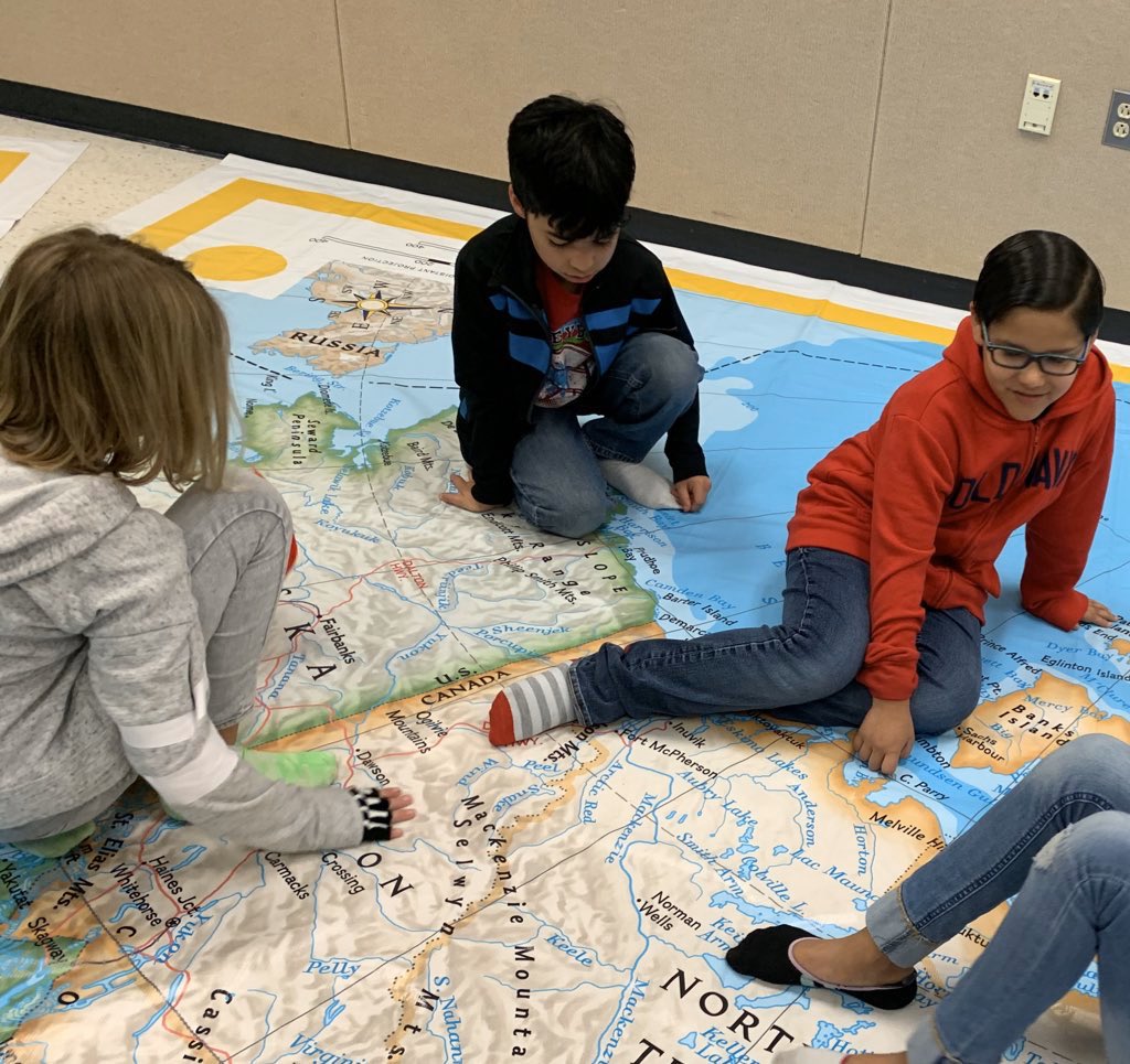 Laura Rodriguez (@lrod0806) on Twitter photo Giant Map + Classroom Full of Eager Learners = Endless Possibilities. #kfeproud <a href="/NISDFranklinES/">Kay Franklin ES</a> #socialstudiesmatters <a href="/NISDElemSS/">NISD Elementary SS</a> #rodriguezrockstars Giant Map + Classroom Full of Eager Learners = Endless Possibilities. #kfeproud <a href="/NISDFranklinES/">Kay Franklin ES</a> #socialstudiesmatters <a href="/NISDElemSS/">NISD Elementary SS</a> #rodriguezrockstars