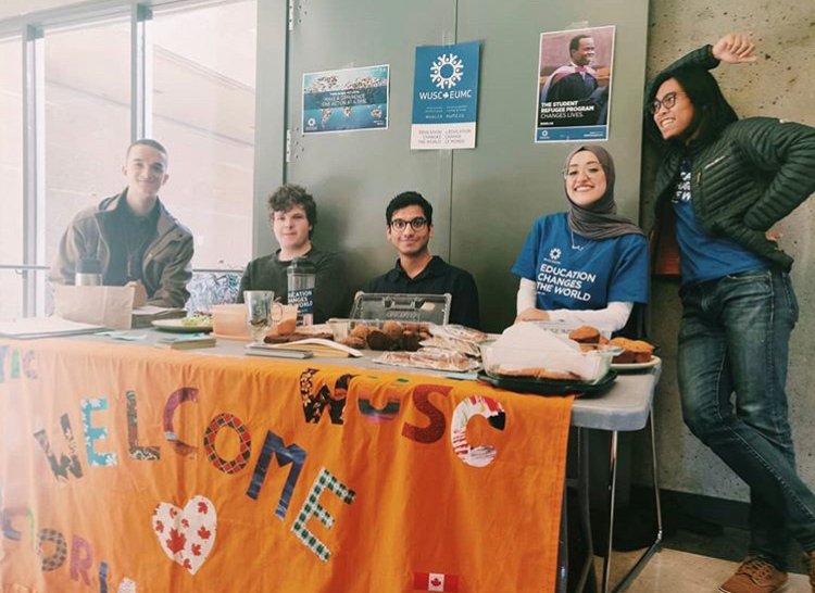 UVic_WUSC's tweet photo. Our gratitude goes out to the #UVIC community—thank you for stopping by our bake sale today and for your continued support of the Student Refugee Program (#SRP)! #EducationIsARight #WithRefugees https://t.co/VxvoF3hHeH