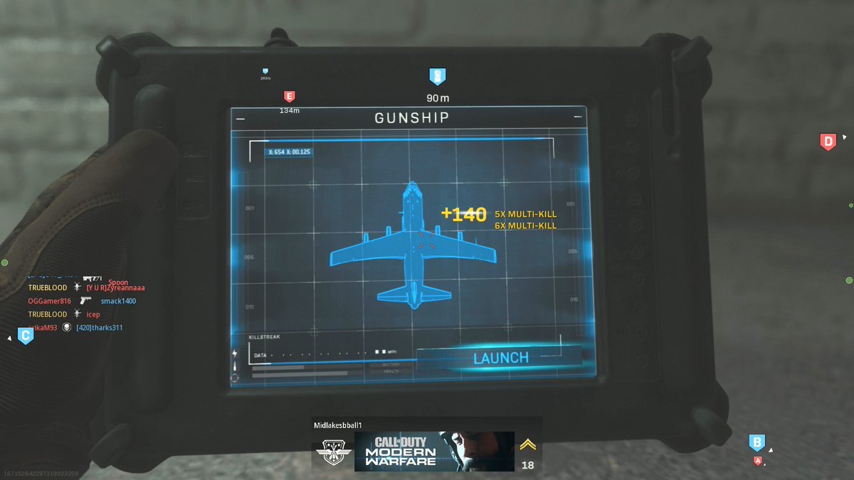 TruebloodDIV's tweet image. This is more like it 5x multikill , 6x multikill , #quadfeed #quadkill #ModernWarfare