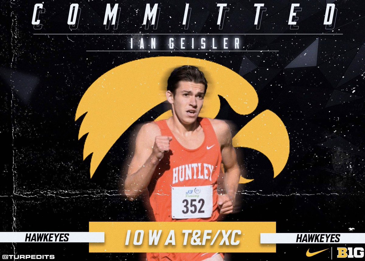 IanGeisler1's tweet photo. I am very excited to announce that I will be furthering my academic and athletic career at the University of Iowa. Thank you to all my family, friends, coaches, teammates, and everyone else for supporting me and making this great opportunity possible. #gohawkeyes 🔸◾️ https://t.co/VhuokgoaGi