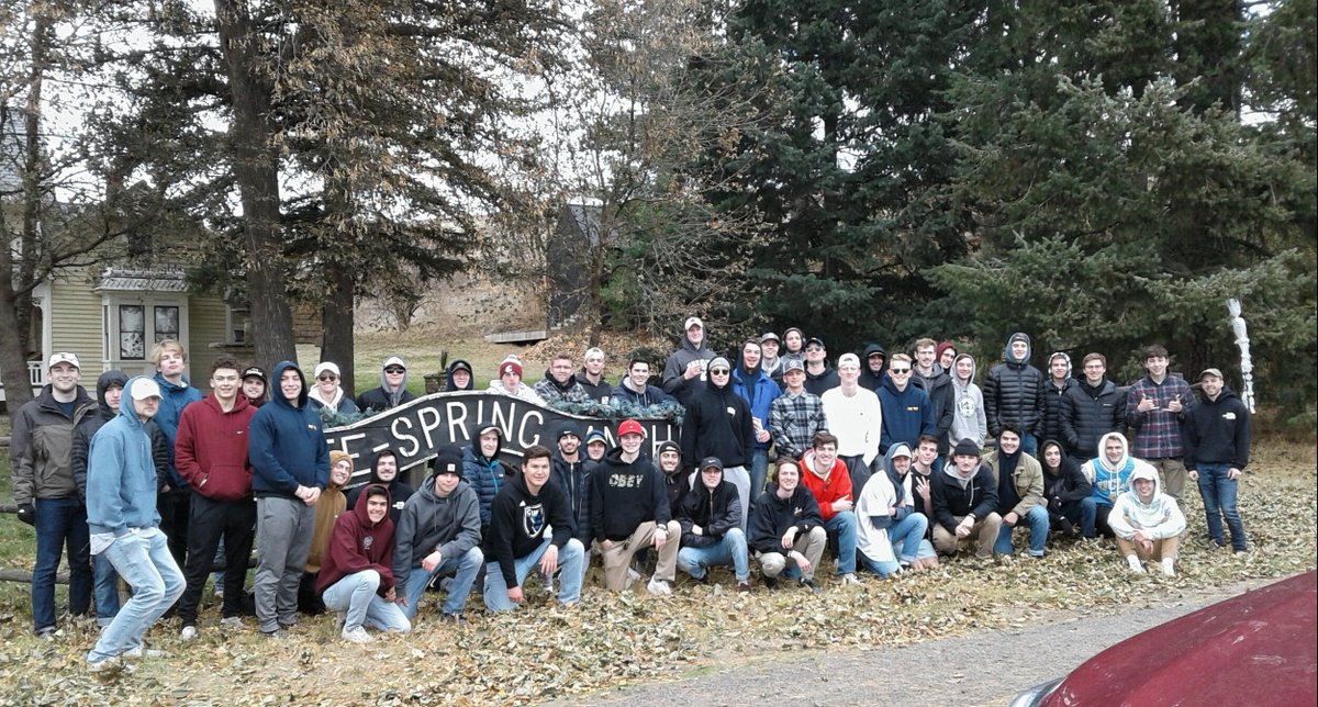On Saturday, <a href="/PhiKappaTauWSU/">Phi Tau WSU</a> Raked an immense amount of leaves, picked apples, brushed linseed on old wood, cleaned items in barn, cut apples for drying. Moved items around. We would still be raking if you weren't there to help us. Thank you!!!
