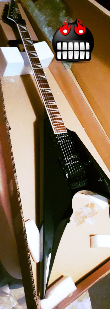 AStonesThrow24's tweet photo. Newest weapon 🤘🤘#lastdemand #Ltdguitars https://t.co/1bluiIZVBp