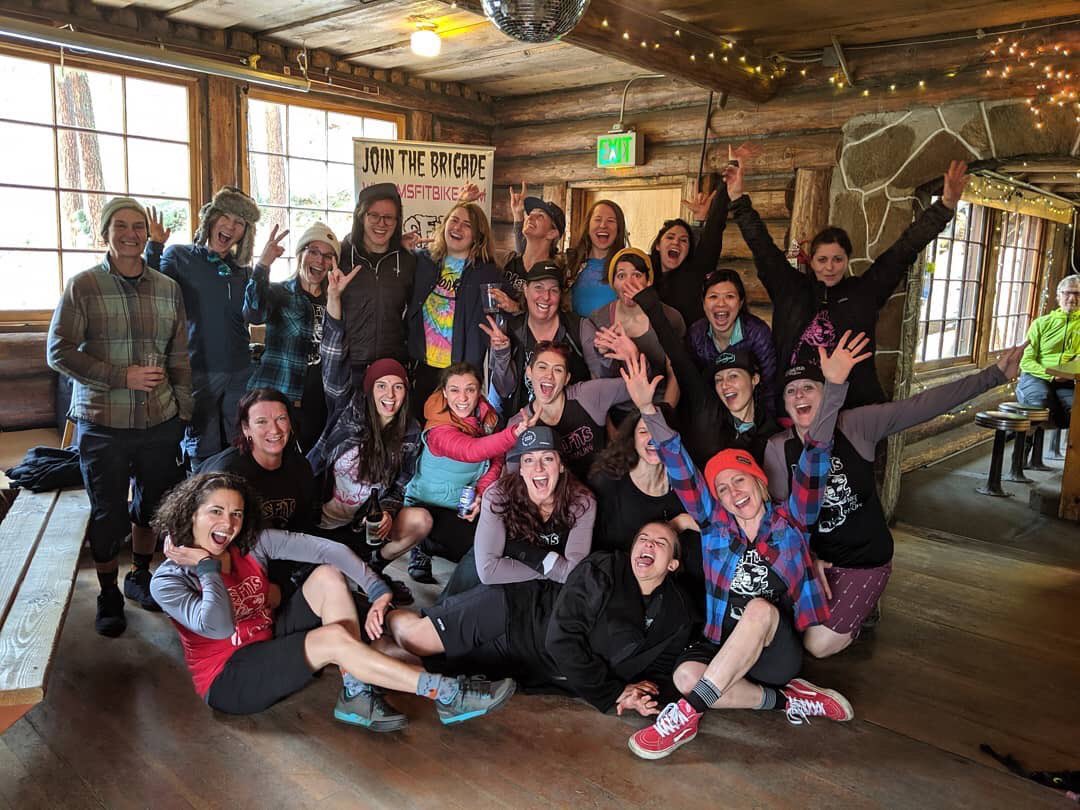 MsfitsMtb's tweet photo. Thank you all for joining us for the 2019 Shred Sister Summit! We had a kick ass time and hope you did too! The Brigade is taking over 2020! Join us! #ridelikeamsfit #msfitmtb #msfitbike #mtb #womenwhoshred https://t.co/VkkR5iS8VS