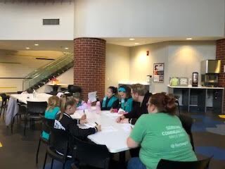 My fellow colleagues and I had the pleasure of spending Saturday at @Huntington_Bank’s operations center in Akron with 30 local Girl Scouts. Participants learned about Cyber threats, acquired skills to keep them safe, and earned TWO new badges!! #huntingtonproud #teamhuntington