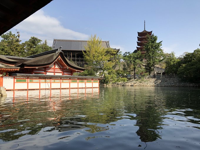 厳島神社のtwitterイラスト検索結果