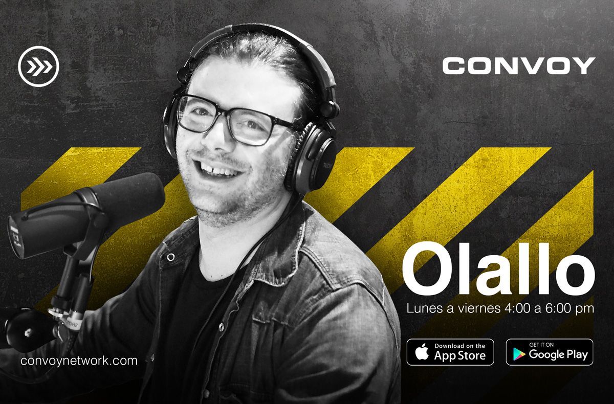 convoynetwork's tweet photo. Ahora EN VIVO, @Olallo_Rubio. Escúchalo de Lunes a Jueves de 4:00 a 6:00PM y comunícate con el usando #QuePasóOlallo solo por https://t.co/lAZj3R1bWS https://t.co/LiJftMwl3U