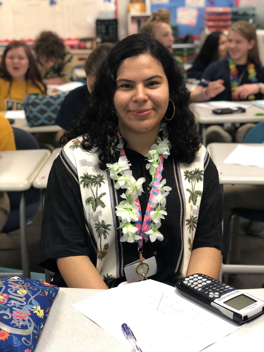 MrsEppsMath's tweet photo. #leioffdrugs 🤛🏼💪🏼 some fun photos with students in #Hawain #shirts #redribbonweek #wearewestbriar @WestBriarMS #middleschool https://t.co/v2X7CXuhq7