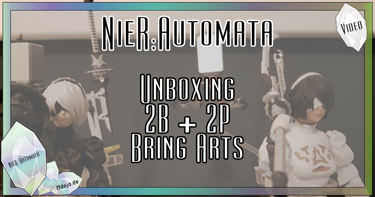 ffdojoDE's tweet photo. Unboxing: #Nier Automata: #2B Version 2 + #2P Bring Arts #BringArts #Figuren #Merch #NieRAutomata #PS4 #Squareenix #SquareEnixDE #SquareEnixProducts #SquareEnixStore #Unbox #XboxOne - https://t.co/KbJT7ISvBv https://t.co/IuXIggz7dN