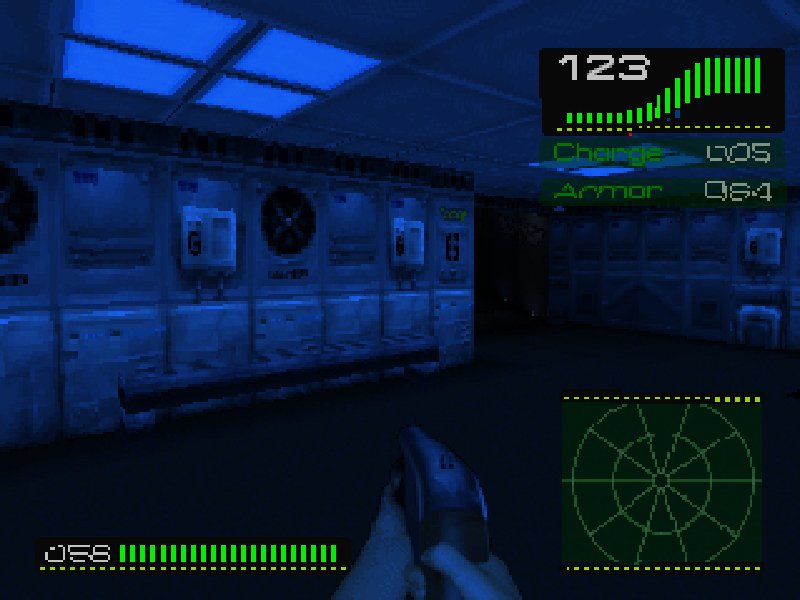 AT barely follows the plot of the films & instead each third of the game is based around a key location from each picture;Hadleys hope, Fury 161 & derelict space ship respectively.These first shots are early levels. Mostly corridors with box rooms but notice the lighting.