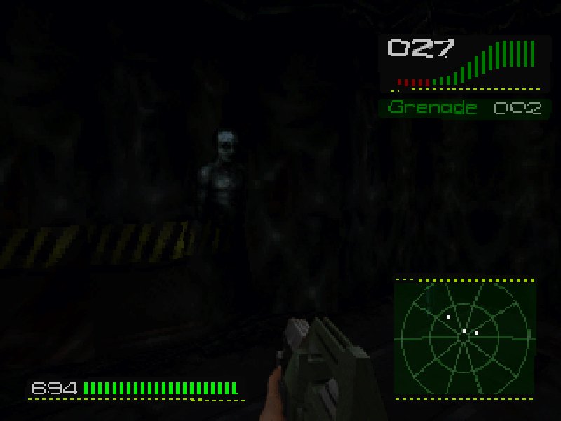 Towards the end of the first act, the difficulty ramps up as the level art gets more alien hive like.There is a cool section with heat & fire as well as infected colonists begging you to kill them. Its still very creepy. There was some cool looking fire VFX too.