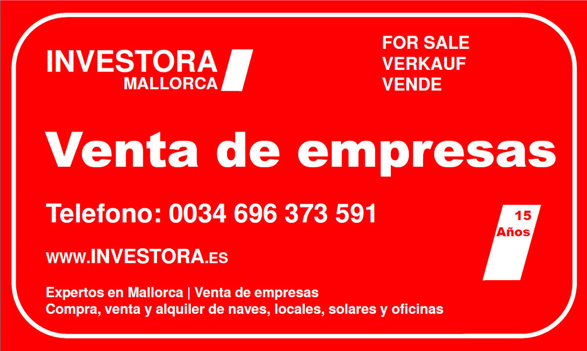 TraspasoAlquila's tweet photo. https://t.co/cgoT4MtZXB Venta de empresas Espania Mallorca

Nos especializamos en transacciones de #compra, #venta, #fusiones y #adquisiciones de #compañías de derecho comercial y partes organizadas de #empresas. https://t.co/7ENk6SK0Kk