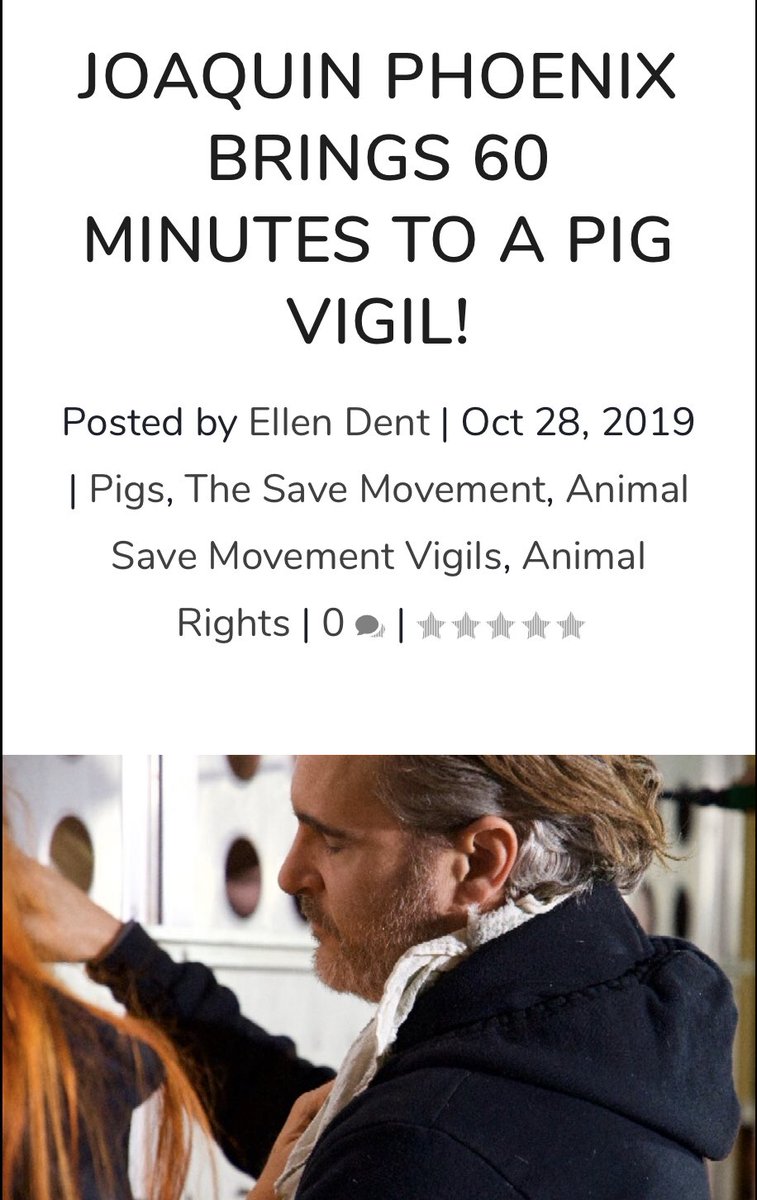 TorontoPigSave's tweet image. Outside a pig slaughterhouse near downtown Los Angeles with @JVM . This is a pig vigil organized by @laanimalsave. 

Joaquin Phoenix, was in attendance as part of filming for a piece 60 Minutes, a show on CBS News, to feature him! 

❤️🐷❤️

#vegan