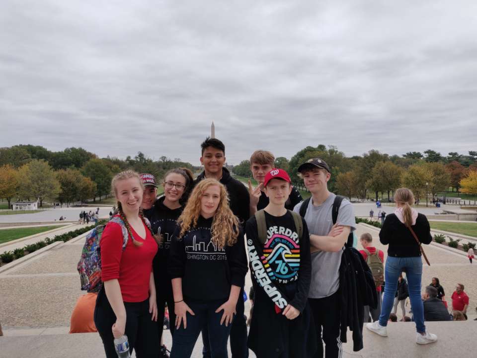 12Billericay's tweet photo. Fun times on the Washington trip! https://t.co/jhUoDGqN9d