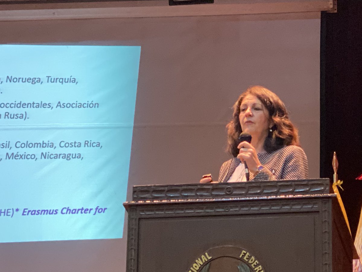 Felicito a la Dra. Lidia Cabrera, Vicerectora de Internacionalización <a href="/Int_ULL/">ULL Internacional</a> por una excelente ponencia en <a href="/UNFVoficial/">Universidad Nacional Federico Villarreal</a> . Le deseo mucho éxito en su gestión en Universidad de La Laguna, Tenerife, Canarias.