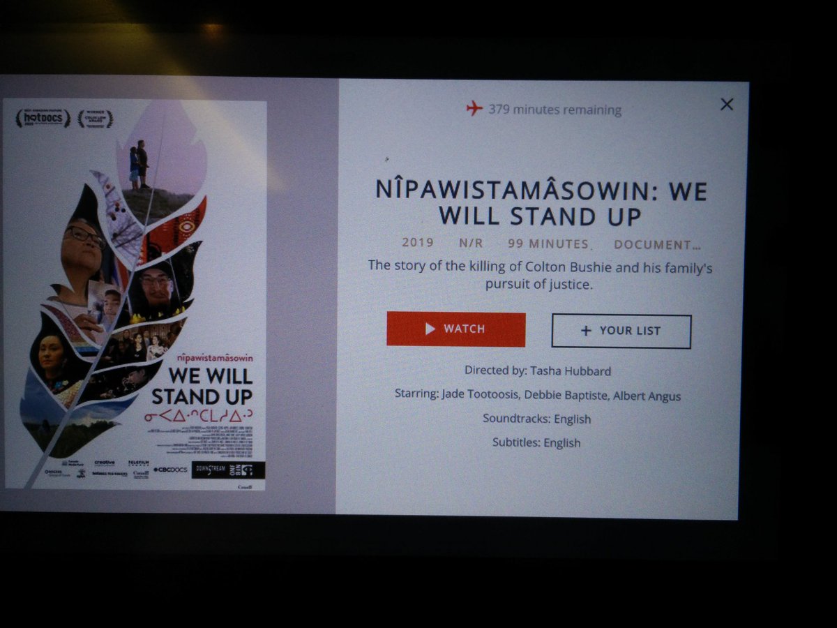 NativeSpiritUK's tweet image. anyone flying @AirCanada UK-Canada? check #IndigenousFilms #truestories Nîpawistamâsowin: We Will Stand Up Dir. @TashHubbard #Cree +THE GRIZZLIES Dir. Miranda de Pencier, Producer @Alethea_Aggiuq @GrizzliesMovie #Inuit #Nunavut #Arctic