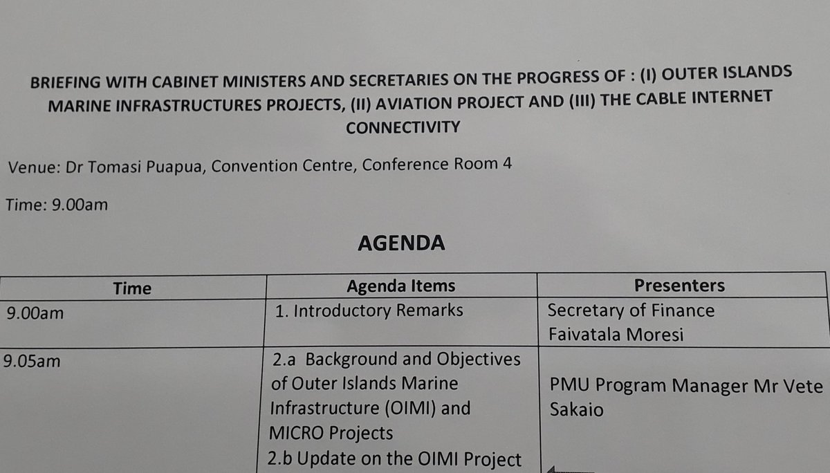 Hon. Kausea Natano tweet media