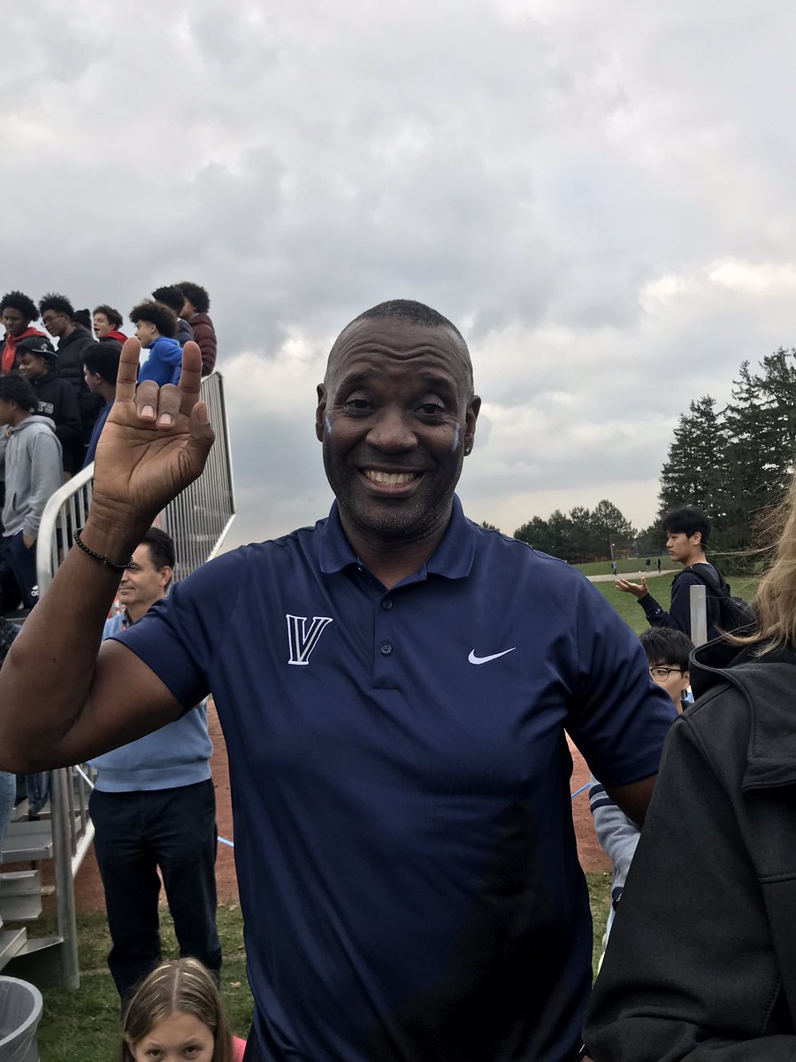 Mr. Skerritt showing great school spirit!