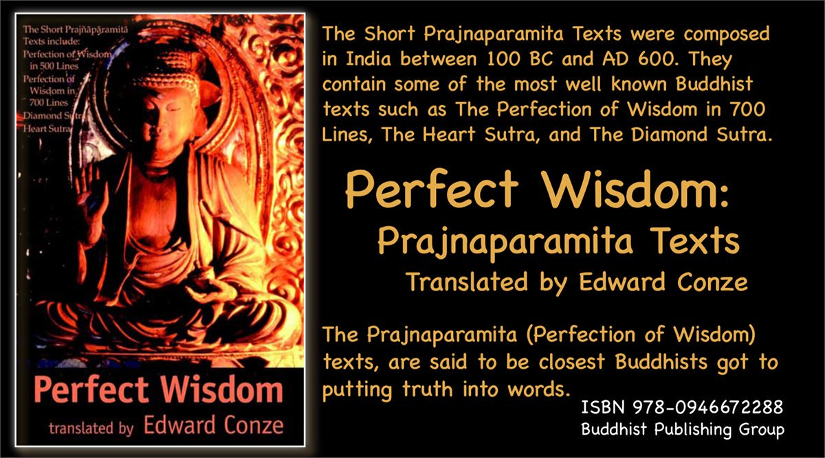 5 ⭐️review *The Prajnaparamita sutras are exceptionally profound Mahayana Buddhist texts that are by no means easy to understand.* #DeepBuddhism
