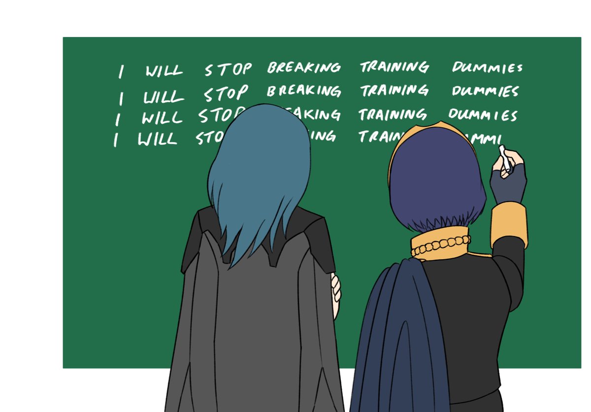 FSEffect's tweet photo. Procrastinated on this @fecompendium challenge for weeks now XD
Chrobin family getting detention cause they invariably break some rule
#FECChallenge86 #FireEmblem #FireEmblemThreeHouses #γγ‘γ€γ’γΌγ¨γ γγ¬γ ι’¨θ±ιͺζ https://t.co/N30VMmj6C3