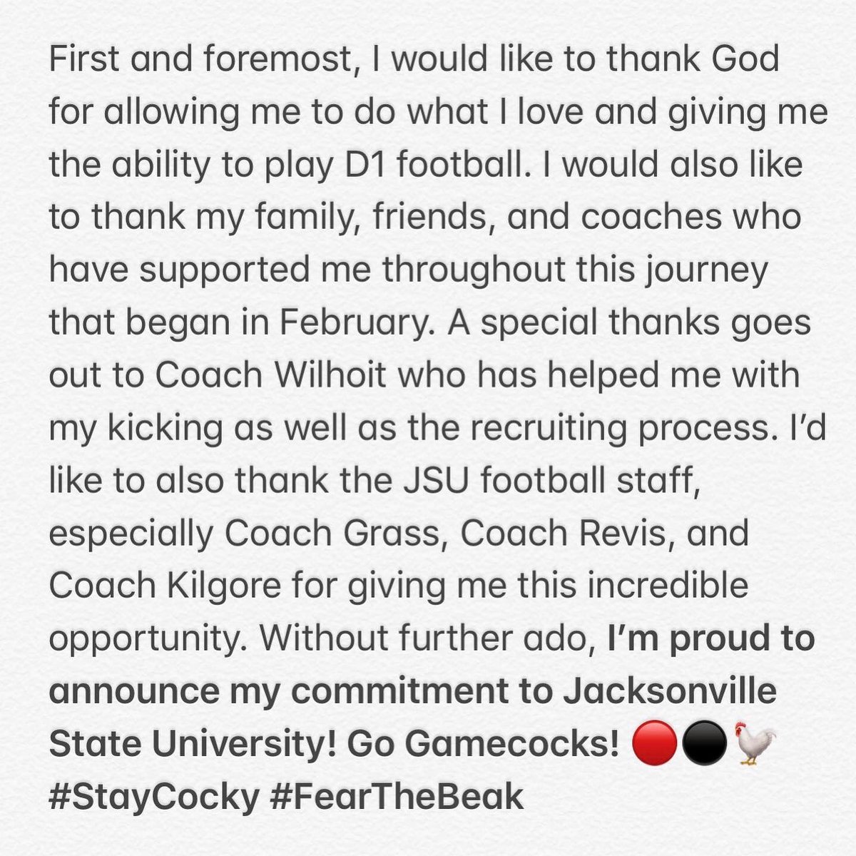 AlenKarajic's tweet photo. 100% COMMITTED! ❤️🖤 #StayCocky https://t.co/JkA1WmFluo