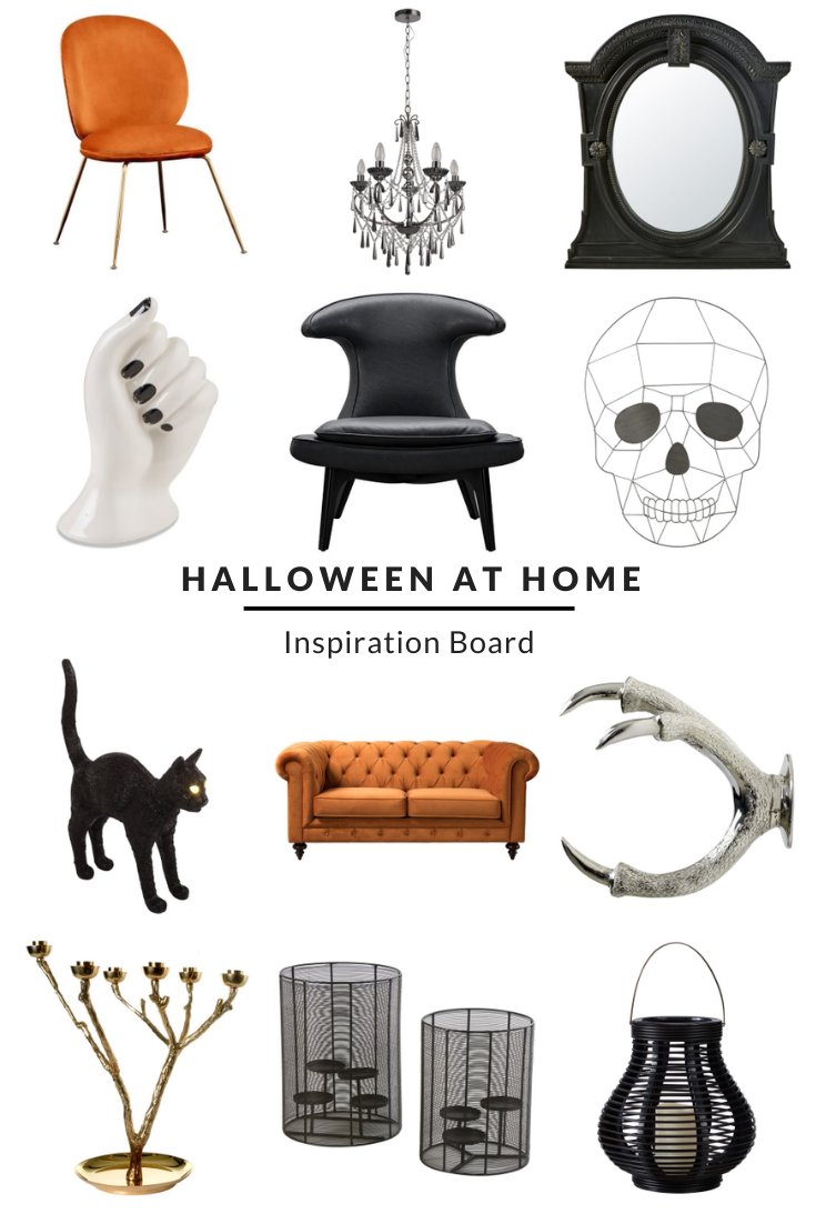 Furnishful's tweet photo. It's that spooky time of year again... If you're entertaining guests or trick-or-treaters this year, here are a few Halloween inspired furniture and décor pieces to set the scene! 🎃🦇👻

View the full Halloween Inspiration Board here: https://t.co/kCMDwl5Nhk

#halloween2019 https://t.co/eGWws35Lzj