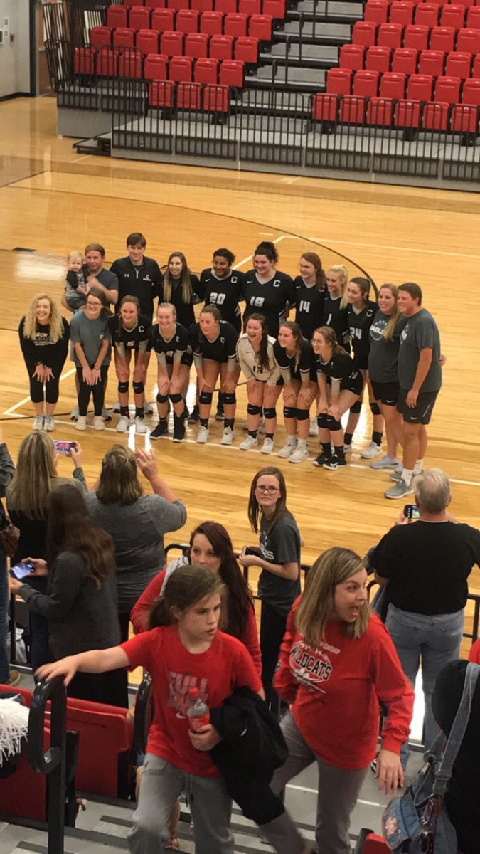 Coosa Eagles Volleyball playing for championship Saturday!