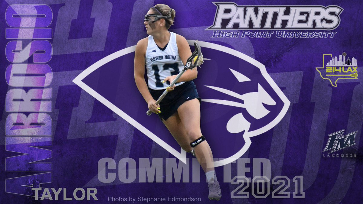 Congrats to 2021 Taylor Ambrosio on her commitment to High Point University! We are so proud of you and cannot wait to see you crush it at the next level! Go Panthers!! #214edge
