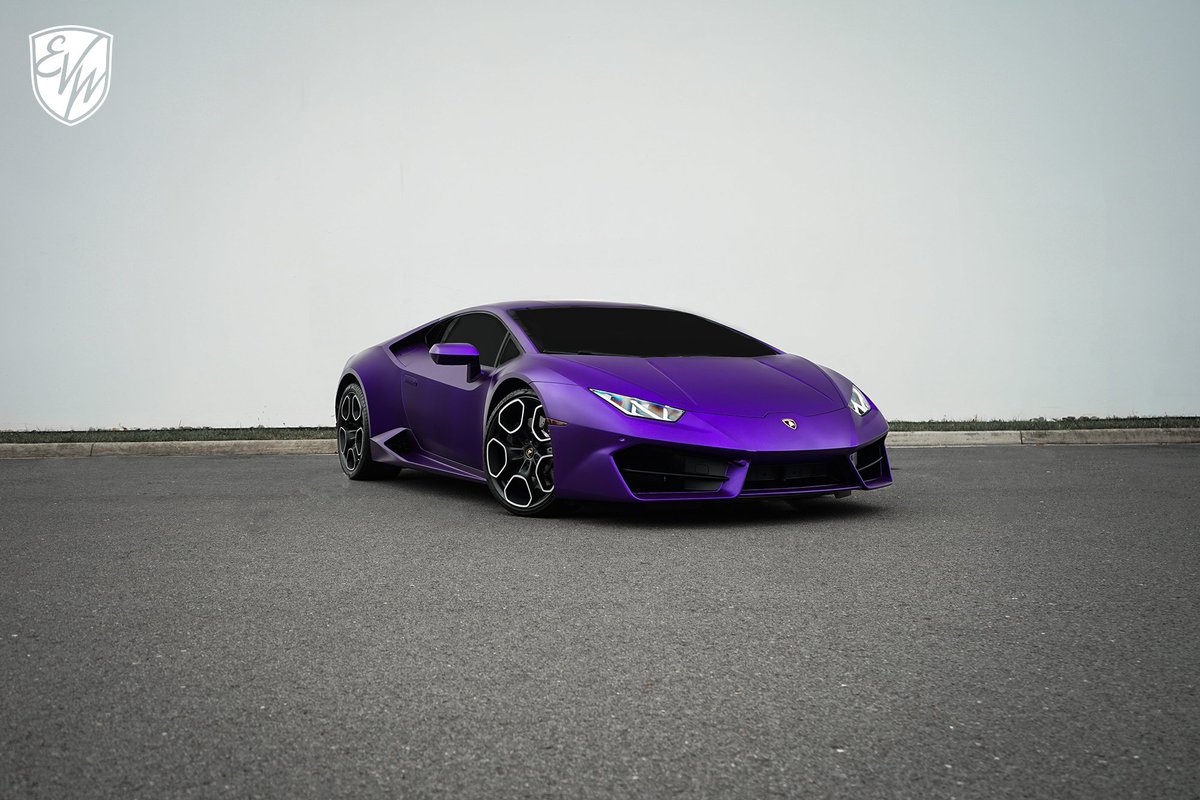 ExoticVWraps's tweet photo. “Ain’t no mercy.” @lamborghini #Huracan rolling out of #EVW with a fresh new Matte Iced Amethyst Titanium Wrap. Swipe⏩ to see the rest of the🔥 • https://t.co/zaKjMps2qf