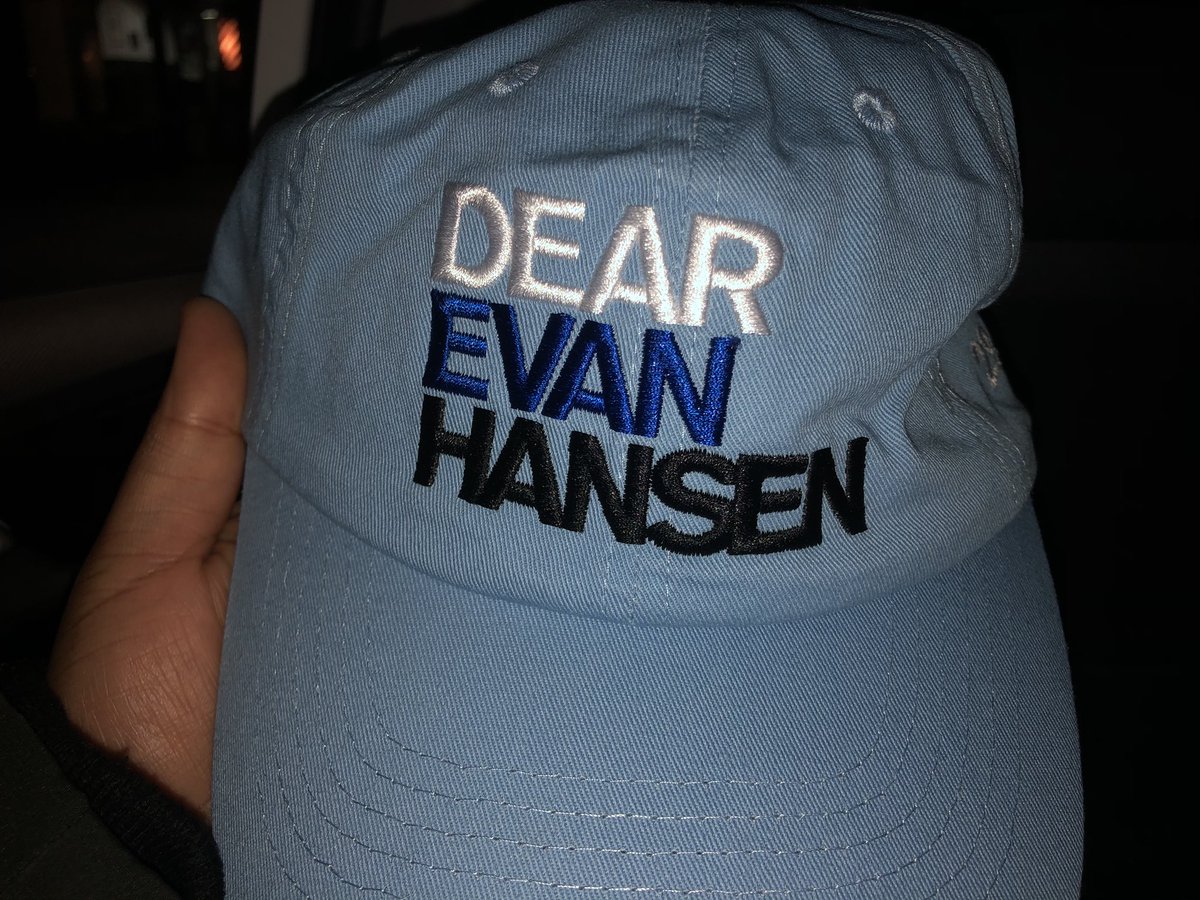 aunty_willy's tweet image. Exclusive #FirstPerformance hats we’re given away at #DearEvanHansen this evening. I thought I’d grab one to give away.

So if you want 

1) Retweet
2) Like

A random person will be chosen 31.10.19. P.s you don’t have to follow me 👕