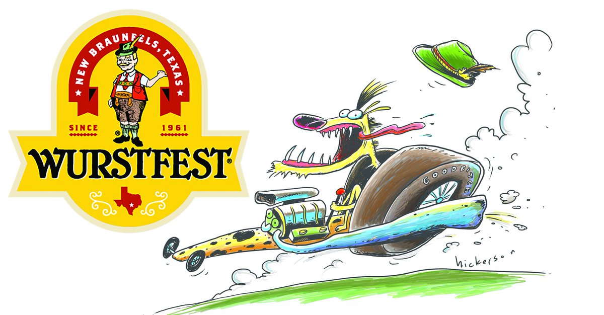 thedogensteins's tweet image. Here comes a big one! We'll be holed up in new Braunfels the next two weekends for #wurstfest. Last #Oktoberfest of the year man! Fire up your ride and check it out! #tfatl