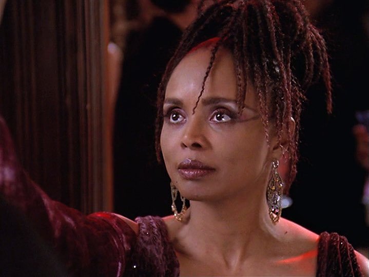 DEBBI MORGAN: won an independent spirit award for her portrayal of mozelle batiste delacroix in EVE’S BAYOU. she later recurred on CHARMED as the seer, the first female villain to be integral to the show’s overall storyline and the longest-running black female character.