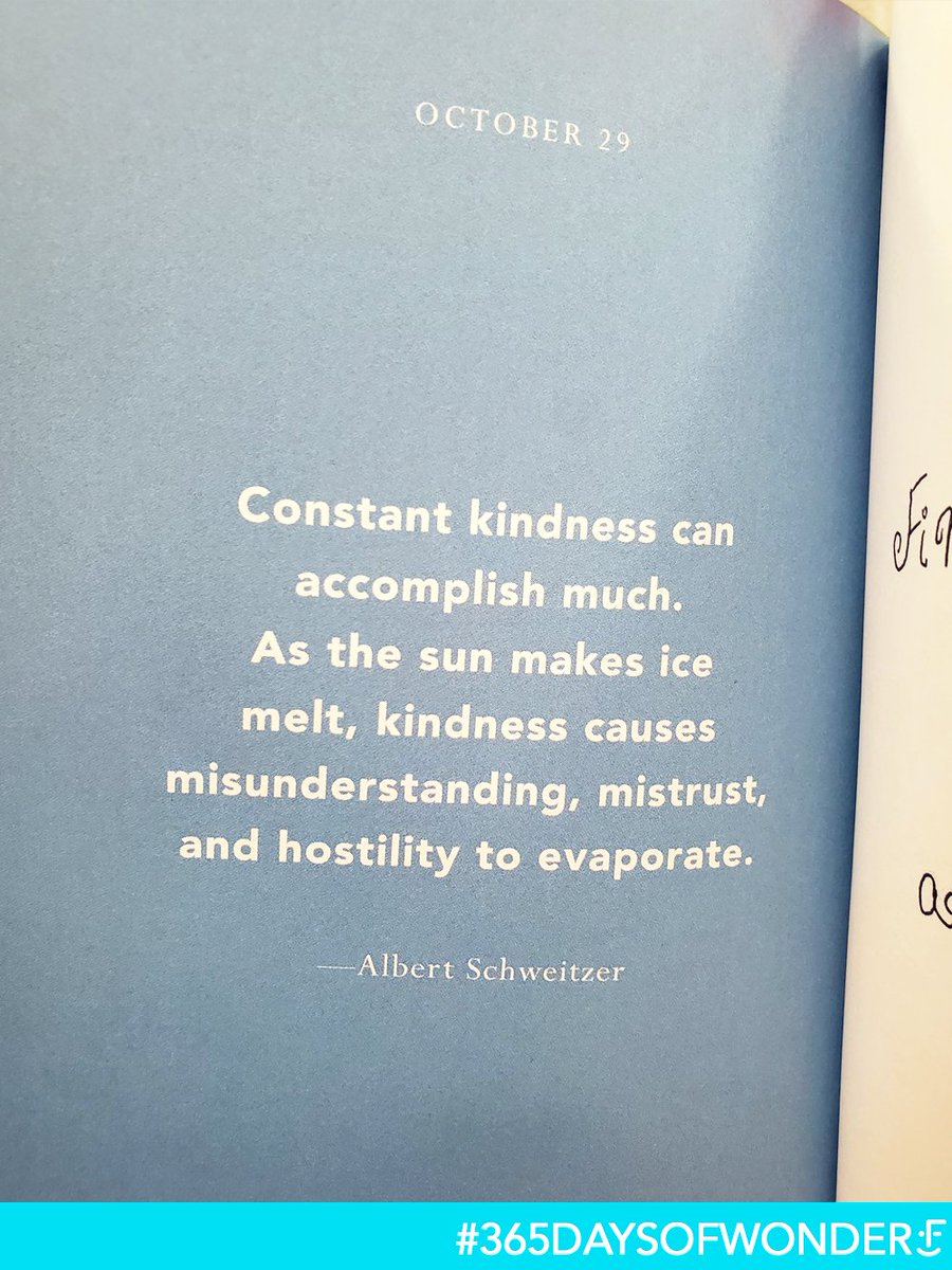 myfaceorg's tweet photo. Constant #kindness can accomplish much. As the sun makes ice melt, kindness causes misunderstanding, mistrust, and hostility to evaporate. --Albert Schweitzer

#choosekind #365DaysOfWonder #365DOW https://t.co/mEYbNADbOt