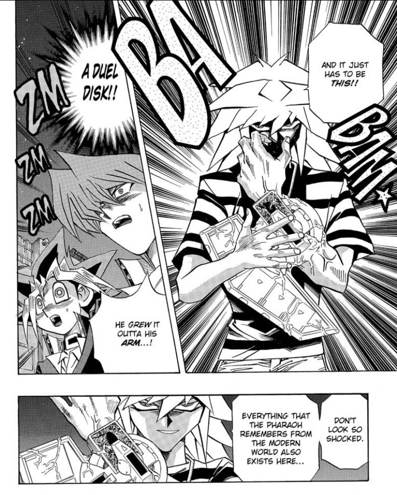 I’ll give Takahashi credit and say that it took him way longer then I thought to incorporate Duel Monsters back into the story.