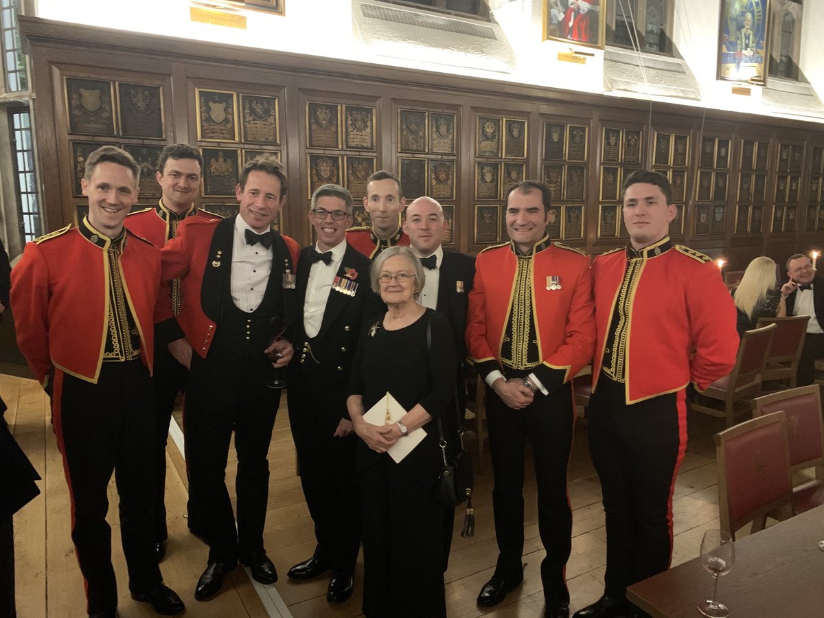 The Employed Bar Dinner 2019 at #GraysInn with ⁦@RoyalNavy⁩ ⁦@RoyalMarines⁩ ⁦@BritishArmy⁩ ⁦@HonSocGraysInn⁩ #LadyHale ⁦@UKSupremeCourt⁩