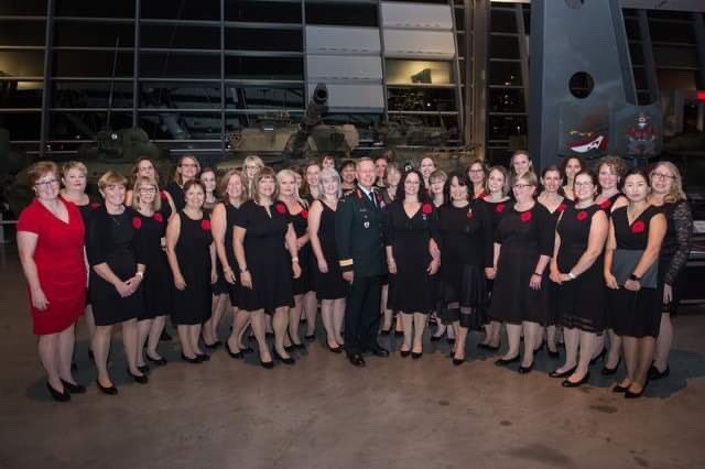 CMWC_Ottawa's tweet photo. A very heartfelt thank you to  @CDS_Canada_CEMD General and Mrs. Vance for the wonderful opportunity to sing for Canada’s Foreign Service Attachés and their spouses. We were truly honoured to sing for you all. 

*Photo courtesy of Pte. Jonathan King https://t.co/dpTpkobQqY