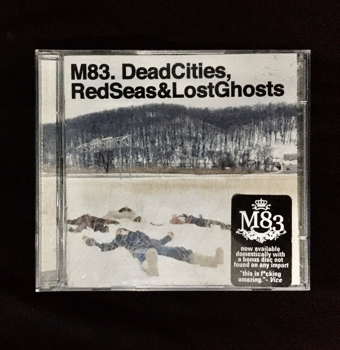AlquimiaCDs's tweet photo. M83-DeadCities, RedSeas&amp;LostGhosts.
14 Abril, 2003 @M83 #m83 #CDS https://t.co/EPME5mLiMG