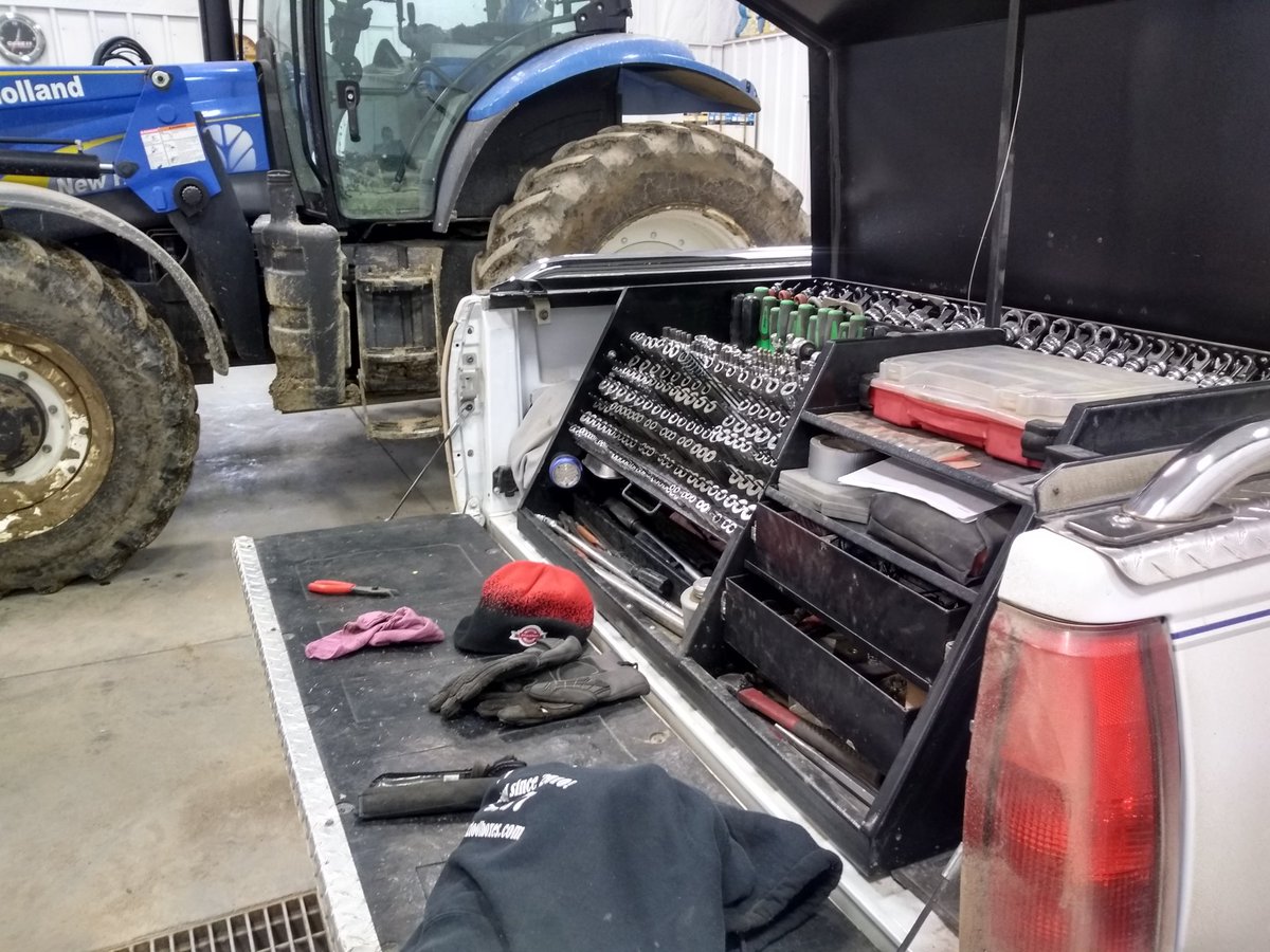 mark_baumgart's tweet photo. Do you every wonder what the BaumBox guy does when he's not selling/shipping these things? Well I make repairs on equipment everyday too! Truly tested! On the job! Everyday! #BaumBox https://t.co/cF5Mj4iqSt
