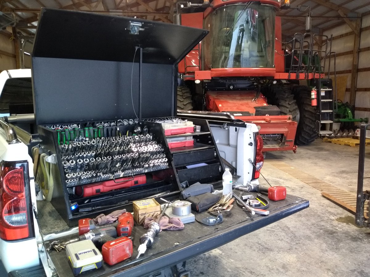 mark_baumgart's tweet photo. Do you every wonder what the BaumBox guy does when he's not selling/shipping these things? Well I make repairs on equipment everyday too! Truly tested! On the job! Everyday! #BaumBox https://t.co/cF5Mj4iqSt
