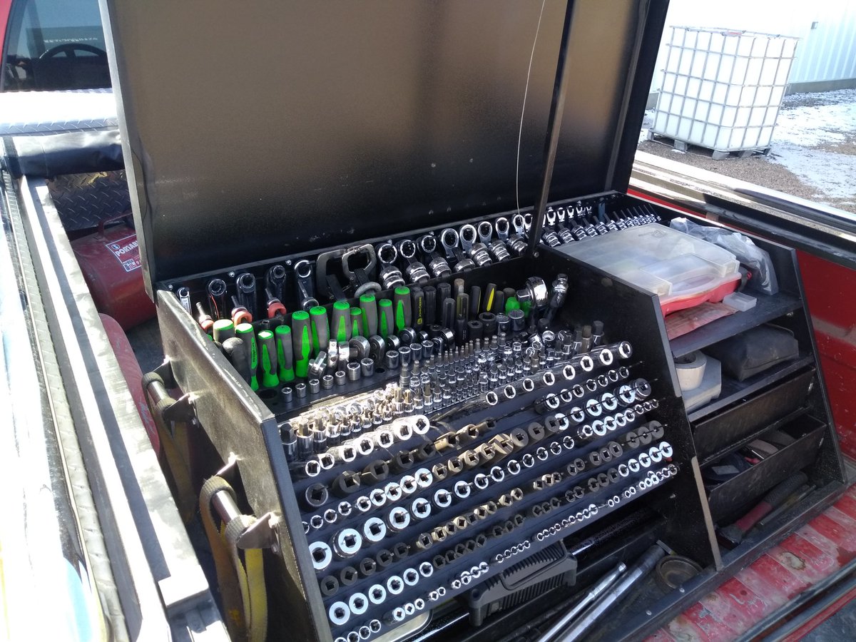 mark_baumgart's tweet photo. Do you every wonder what the BaumBox guy does when he's not selling/shipping these things? Well I make repairs on equipment everyday too! Truly tested! On the job! Everyday! #BaumBox https://t.co/cF5Mj4iqSt