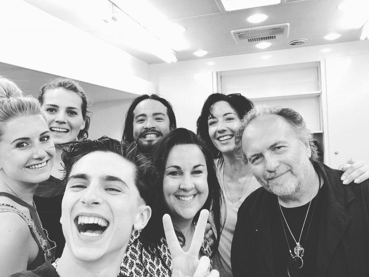 #theking #hairteam #makeupteam #timotheechalamet