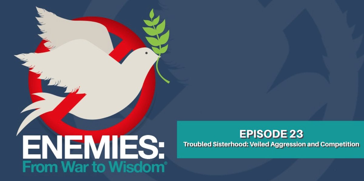 EnemiesW2W's tweet photo. A new episode of Enemies: From War to Wisdom! In this episode, we go over troubled sisterhood and its veiled competition and aggression throughout time. https://t.co/J7GjClFp8E Listen now on iTunes, Google Play, and Stitcher!  #love #enemies #dialogue #psychology @youngeisendrath https://t.co/XJFsqSr9ta