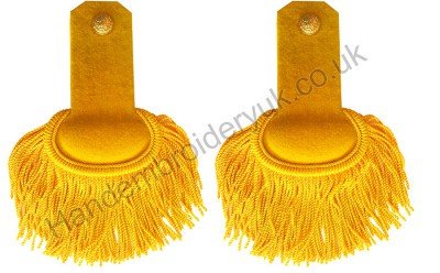 handembroideryy's tweet photo. GOLD/YELLOW SILK MARCHING BAND EPAULETTES (PAIR)

Product Code : HE-SE1210
Price: £24.9
URL: https://t.co/fjLmlCLDyX
Well designed, excellent finishing, direct from Manufacturer.
We can make Epaulettes as per your requirement, please contact us for bulk order discount.

#badge https://t.co/Ylr4iBPCDt