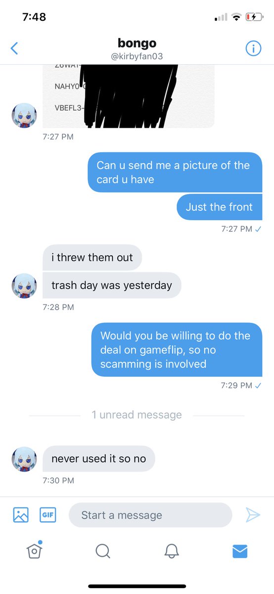 2k19_0's tweet photo. Here are some minty pickaxe scammers so be careful. I ask them to use a safe code buying app/website and they say no. These people all have something against scam proof websites. #mintyscam #mintypickaxe #mintyaxe https://t.co/Vvs3iqj0ti