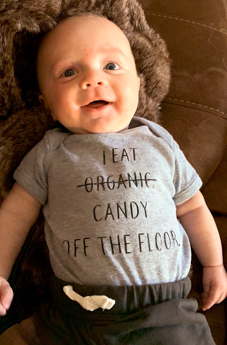 Very important info from the boss of this residence #Halloween #NoToOrganic