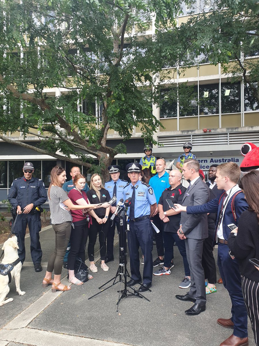 Key message for Leavers: Study hard, finish well and come down for a great time! #leaverswa #schoolies #media #perthnews