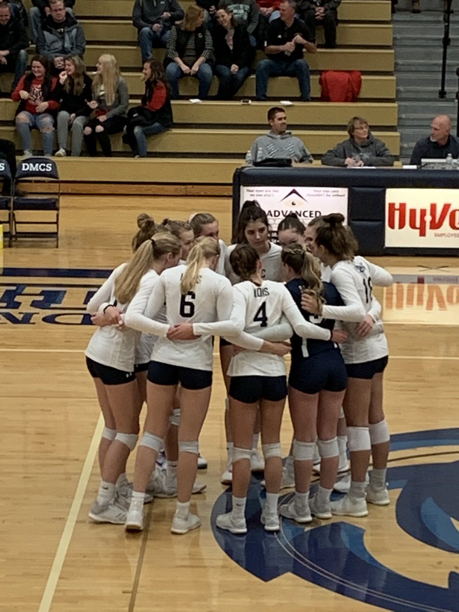 #DMCVolleyball GAME ON! #LadyLions
